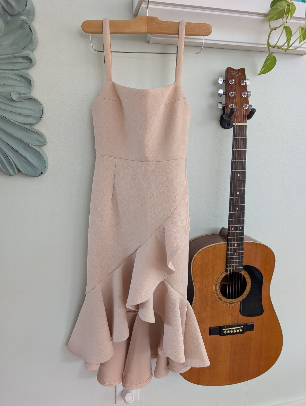 Light Blush Here Comes The Sun Mermaid Dress Size XS